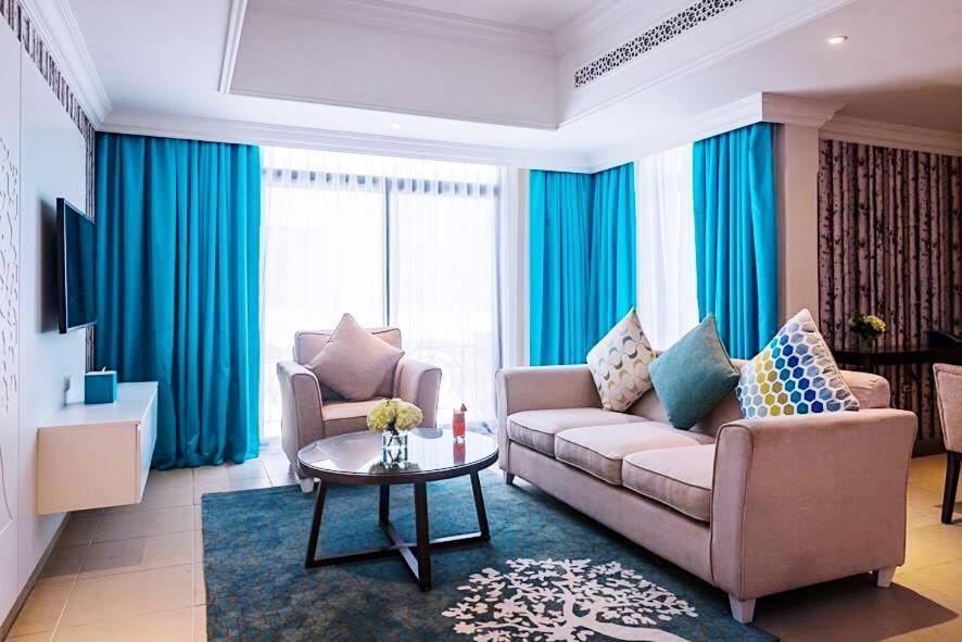 غرف الإقامة في فندق السيف ابو ظبي راقية ونظيفة