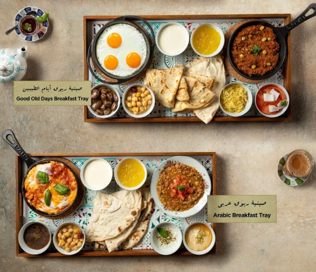 مطعم ومقهى الفنر - من أفضل مطاعم فطور شعبي في دبي
