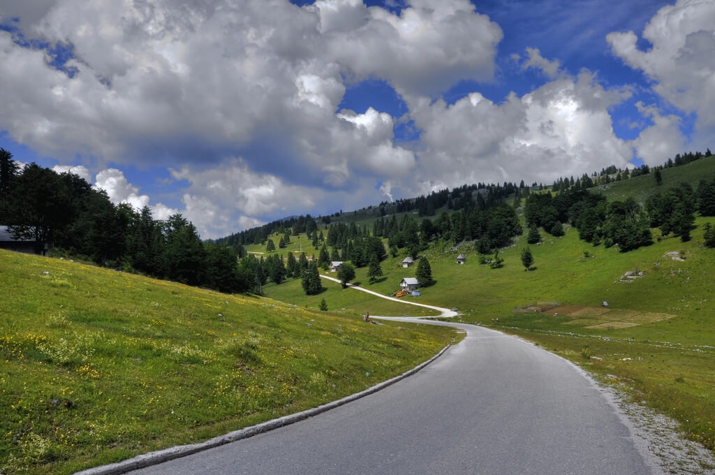 الطريق إلى جبال فلاشيتش